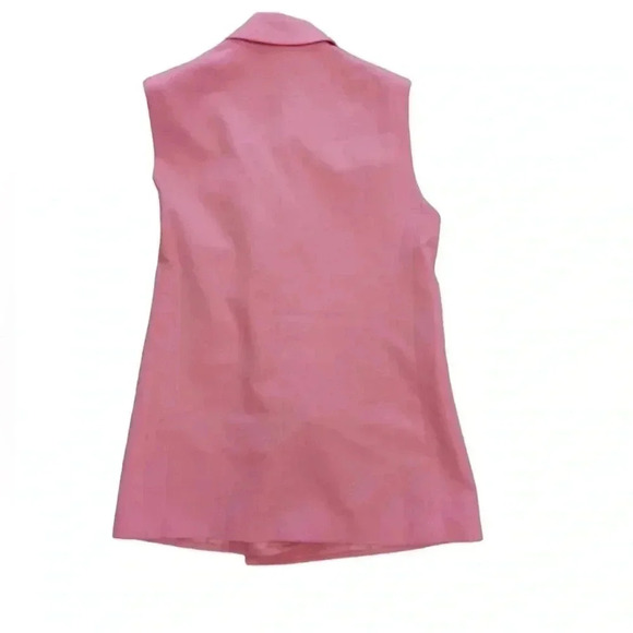 💥HOST PICK💥ASOS Pink Lined Sleeveless Blazer Size 8 - Picture 3 of 7